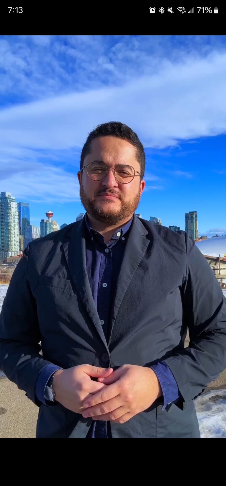 → CLICK HERE FOR VIDEO: "He embodies these universal values, and understands the spirit of Calgary."